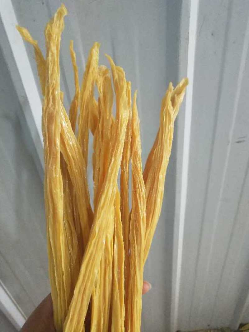 腐竹段，许昌工艺，沾盐腐竹，质量有保证，货干，劲度好