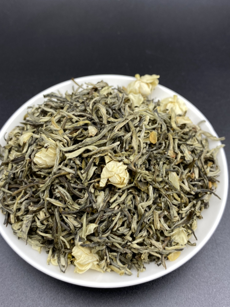 茉莉花茶飘雪250克99元包邮一斤一万多个芽头呢