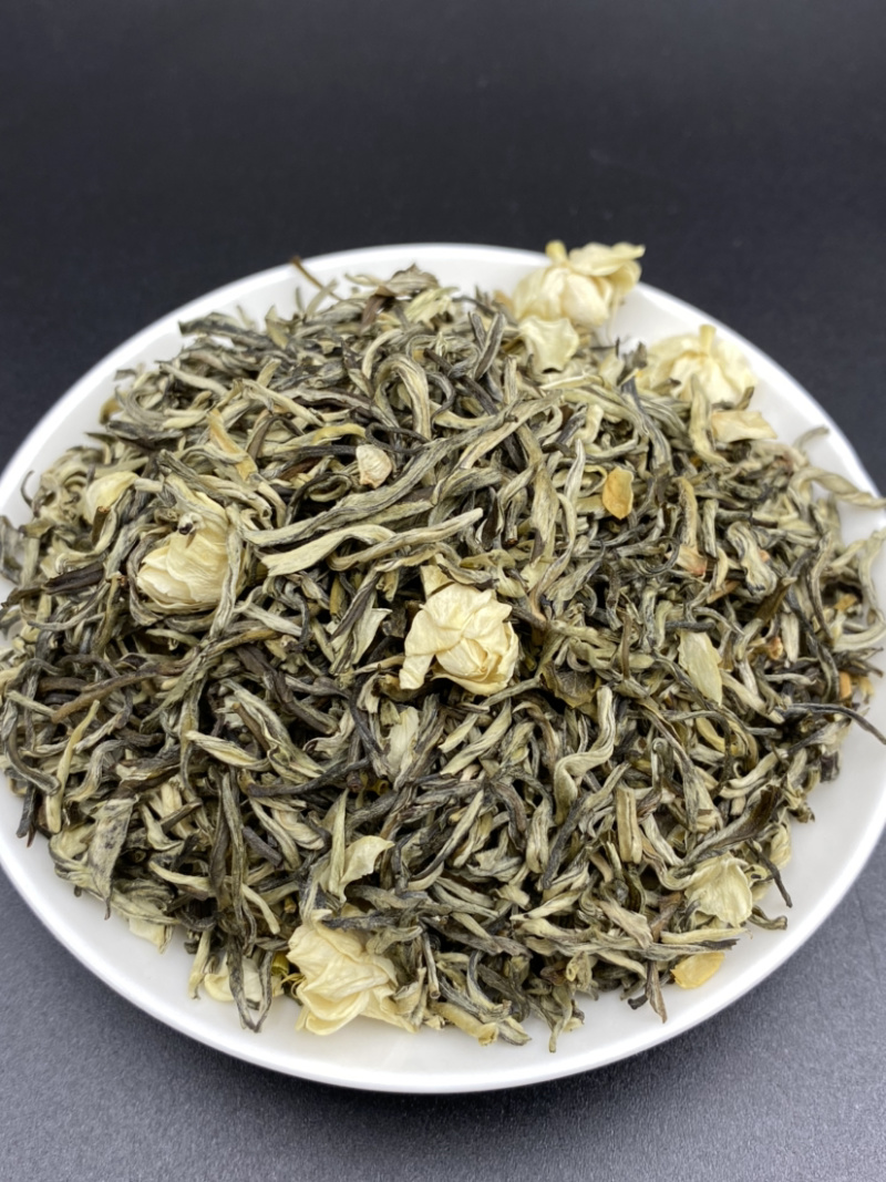 茉莉花茶飘雪250克99元包邮一斤一万多个芽头呢