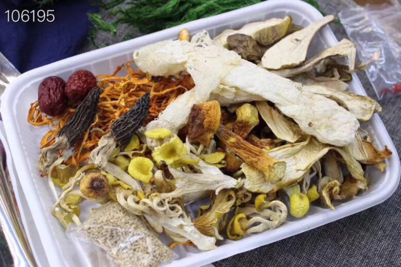 七彩菌汤包，合适煲汤，炖鸡，炖排骨