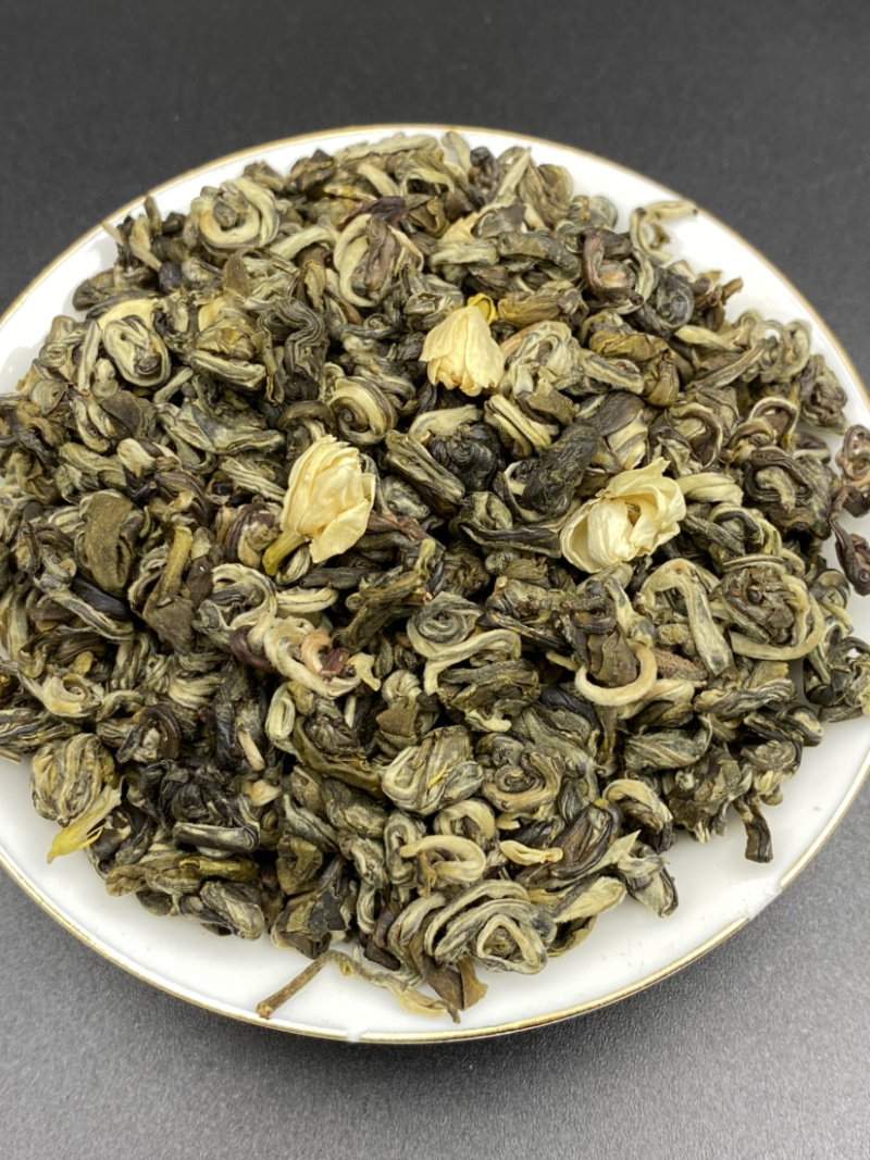 茉莉花茶绿茶碧螺春熏香五道工序好喝耐泡500克98元