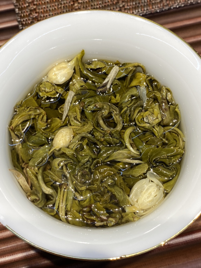 茉莉花茶绿茶碧螺春熏香五道工序好喝耐泡500克98元