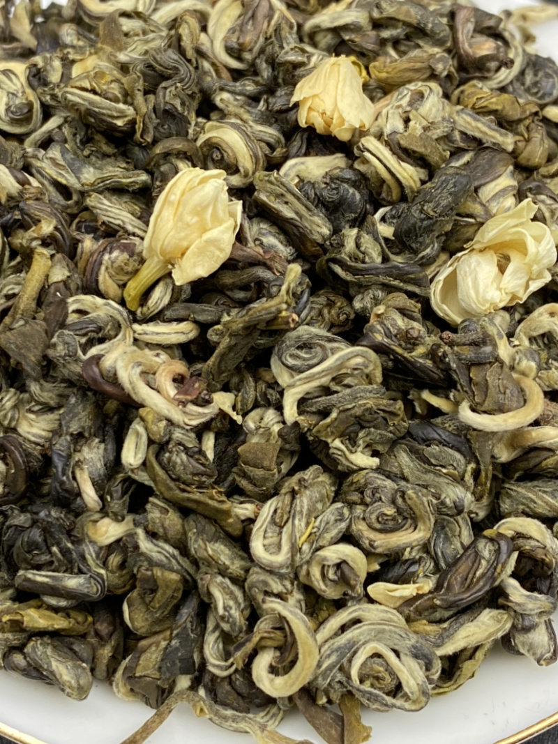 茉莉花茶绿茶碧螺春熏香五道工序好喝耐泡500克98元