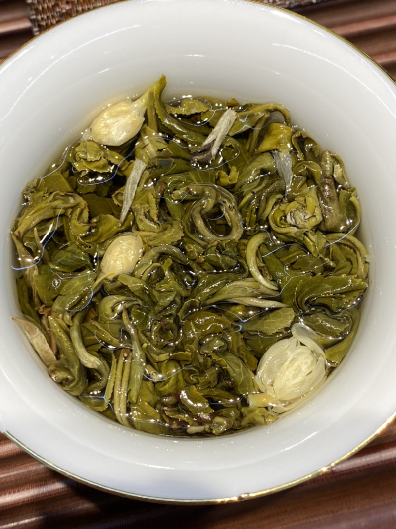 茉莉花茶绿茶碧螺春熏香五道工序好喝耐泡500克98元
