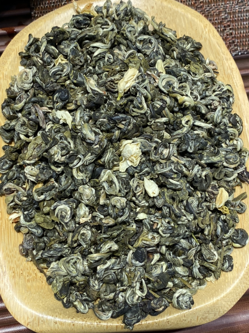 茉莉花茶绿茶碧螺春熏香五道工序好喝耐泡500克98元