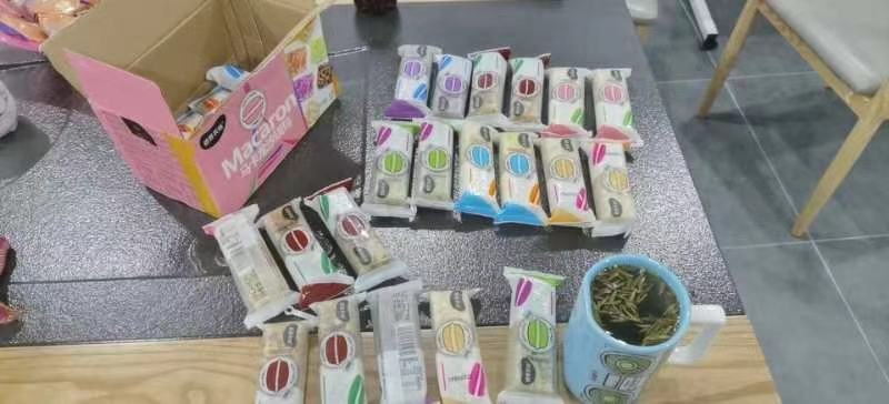 两盒价-德克农场马克龙沙琪玛，一盒六种口味，沙琪玛批发