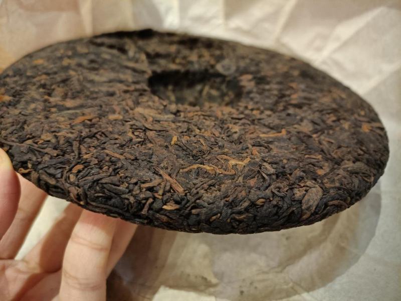 冰岛金芽熟茶老料新压2016年发酵的熟茶2020年压