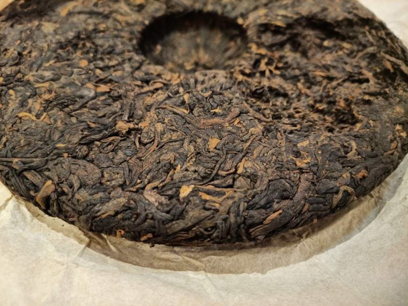 冰岛金芽熟茶老料新压2016年发酵的熟茶2020年压