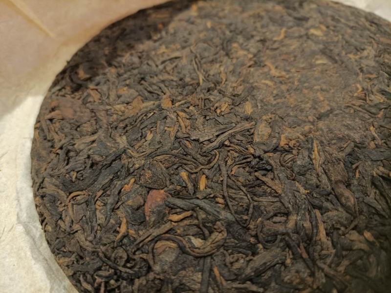 冰岛金芽熟茶老料新压2016年发酵的熟茶2020年压