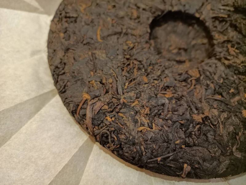 冰岛金芽熟茶老料新压2016年发酵的熟茶2020年压