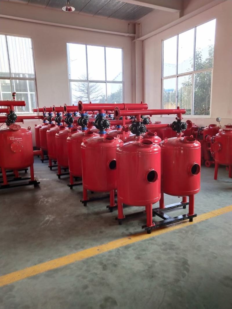 离心网式过滤器沙石过滤器手动反冲洗自动反冲洗