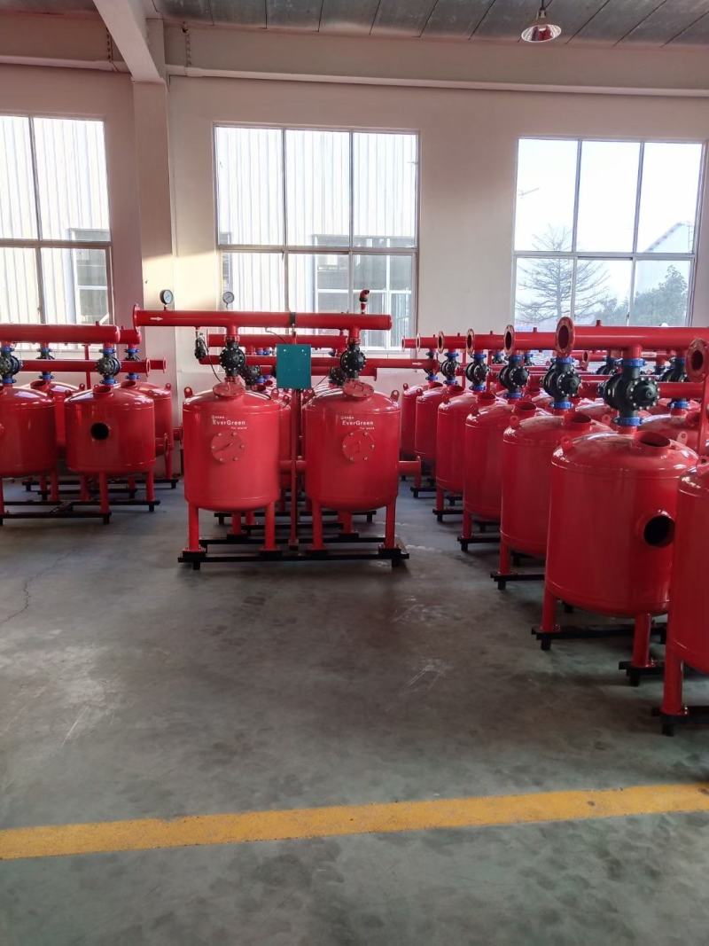 离心网式过滤器沙石过滤器手动反冲洗自动反冲洗