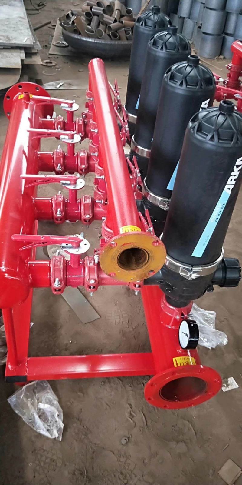 离心网式过滤器沙石过滤器手动反冲洗自动反冲洗