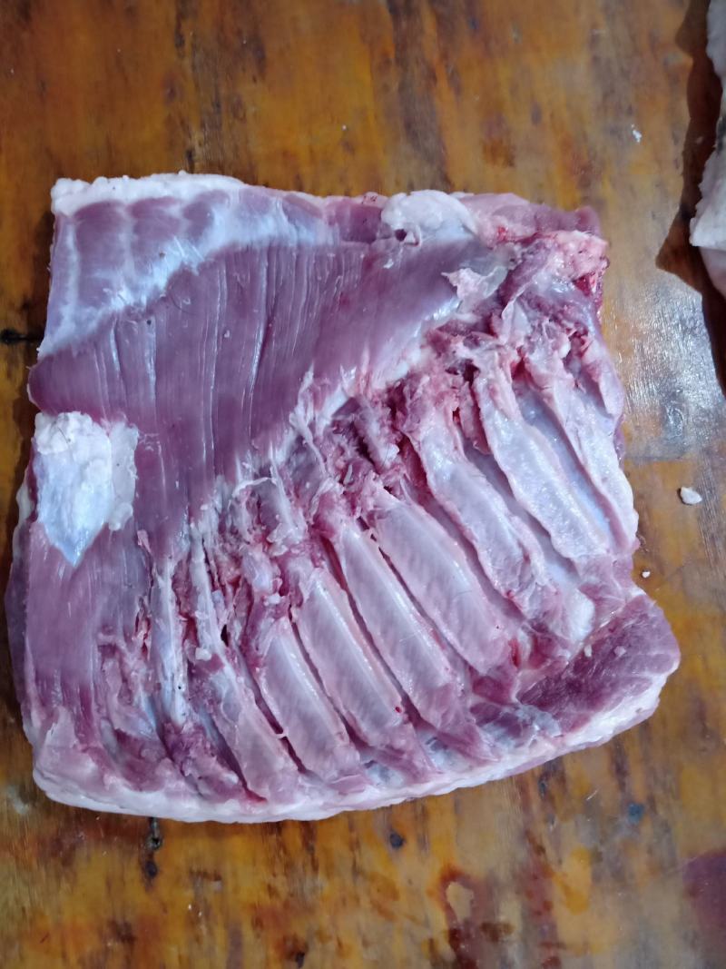猪副产品挑骨新鲜五花肉