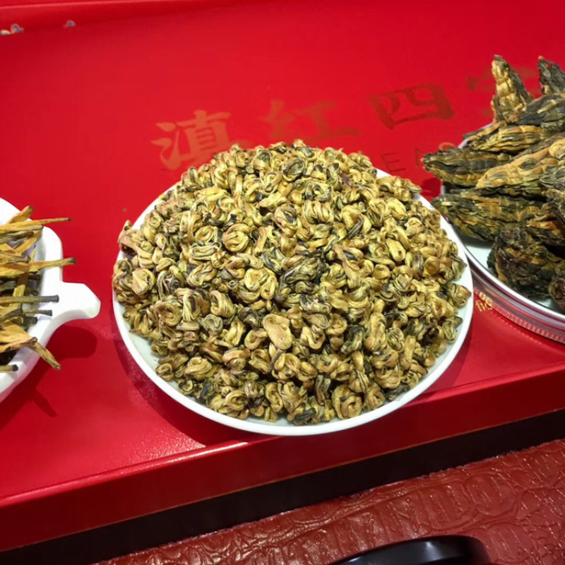 滇红金丝螺➕滇红宝塔➕滇红龙珠➕滇红大金针