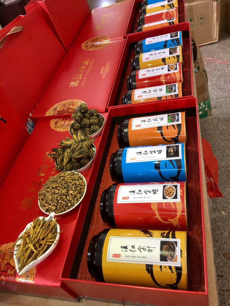 滇红金丝螺➕滇红宝塔➕滇红龙珠➕滇红大金针
