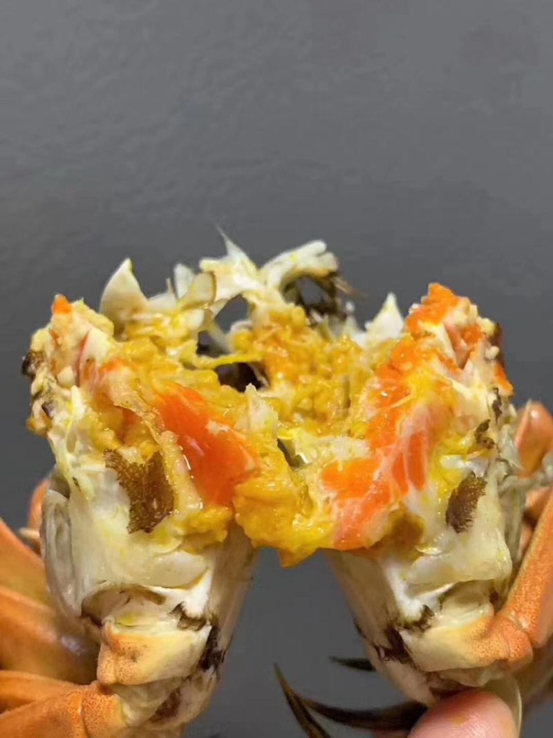 包邮，特价兴化红膏大闸蟹3公2两8只装礼盒。可定制。