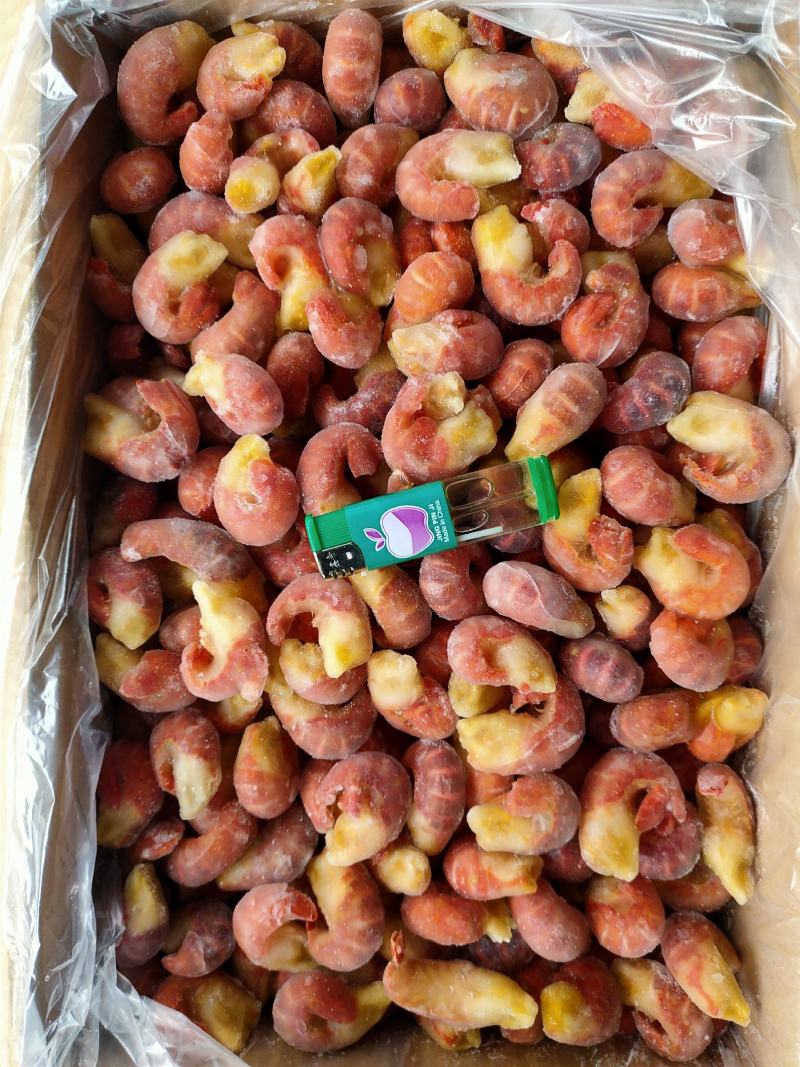 海必鲜龙虾尾，标准特级100粒，5斤下料，带冰9斤