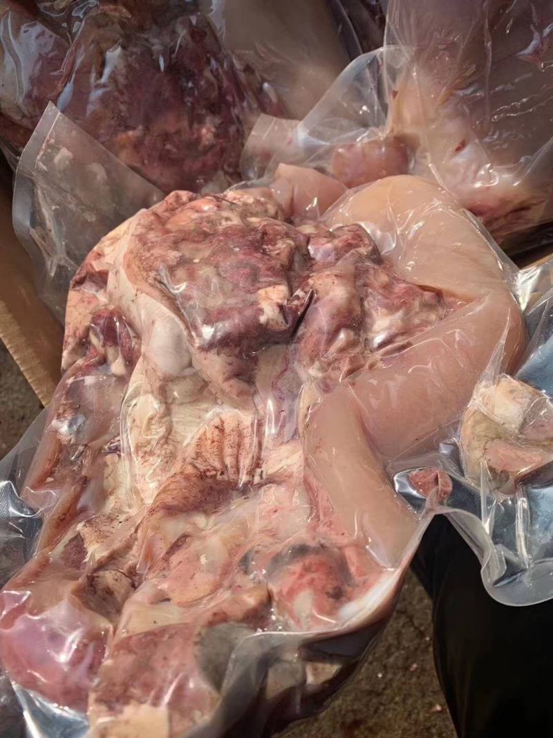 清真牛头肉整只新鲜冷冻全熟装牛肉熟食牛杂牛脸肉工厂直销