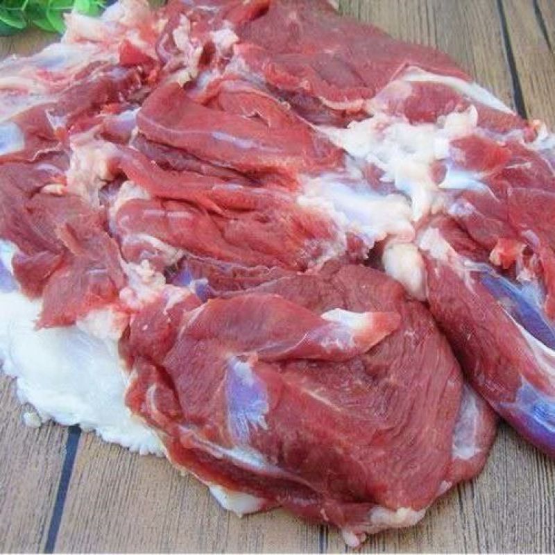 【5斤包邮】新鲜原切山羊肉去骨羊腿肉散养现宰餐饮食材批发