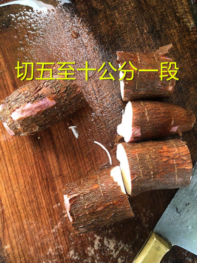 广西食用无毒面包木薯红皮白肉木薯糖水木薯五斤包邮多省