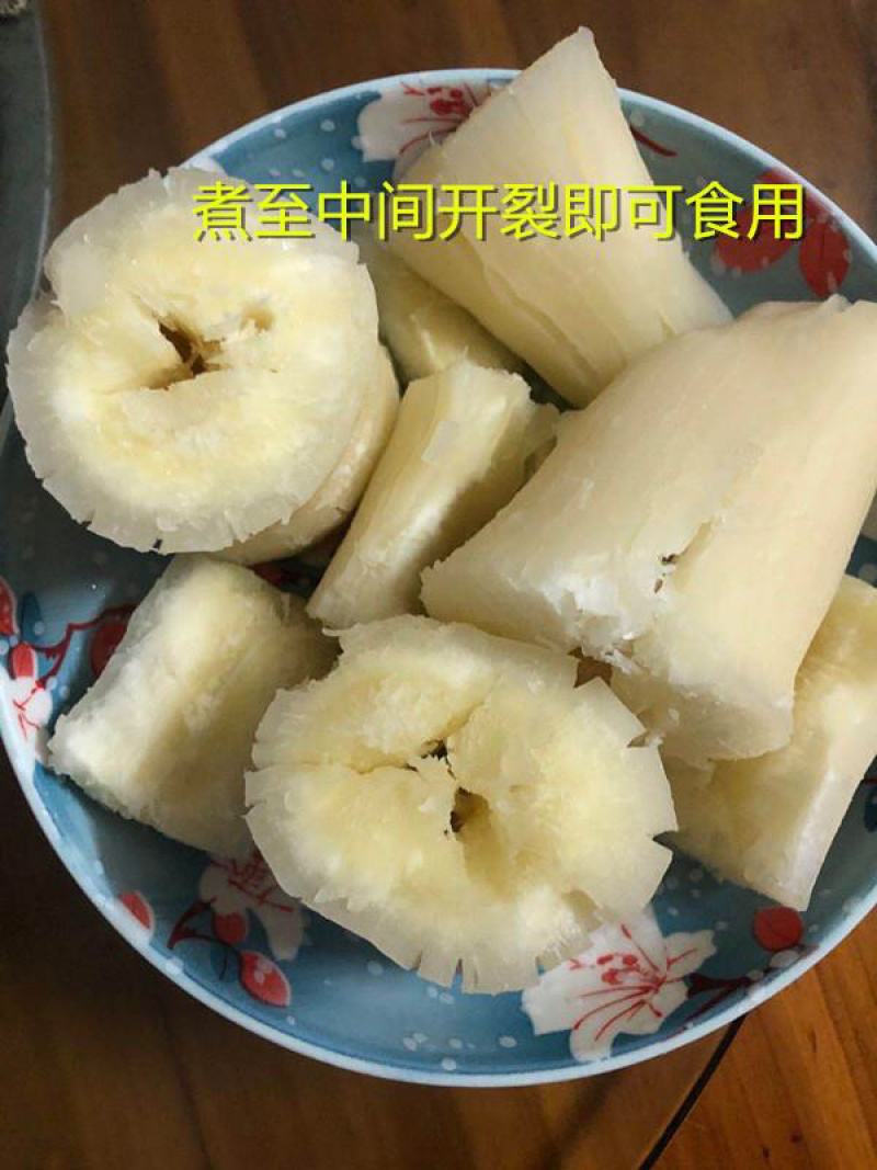 广西食用无毒面包木薯红皮白肉木薯糖水木薯五斤包邮多省