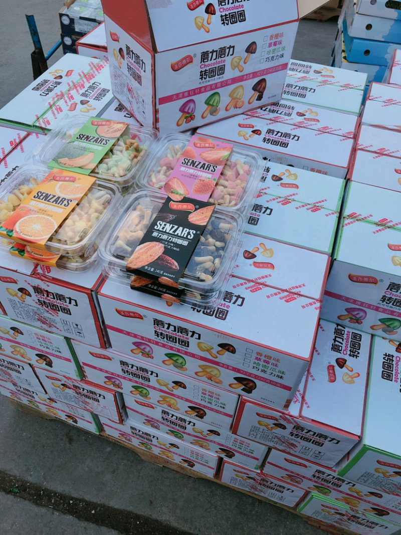 蘑力蘑力转圈圈饼干