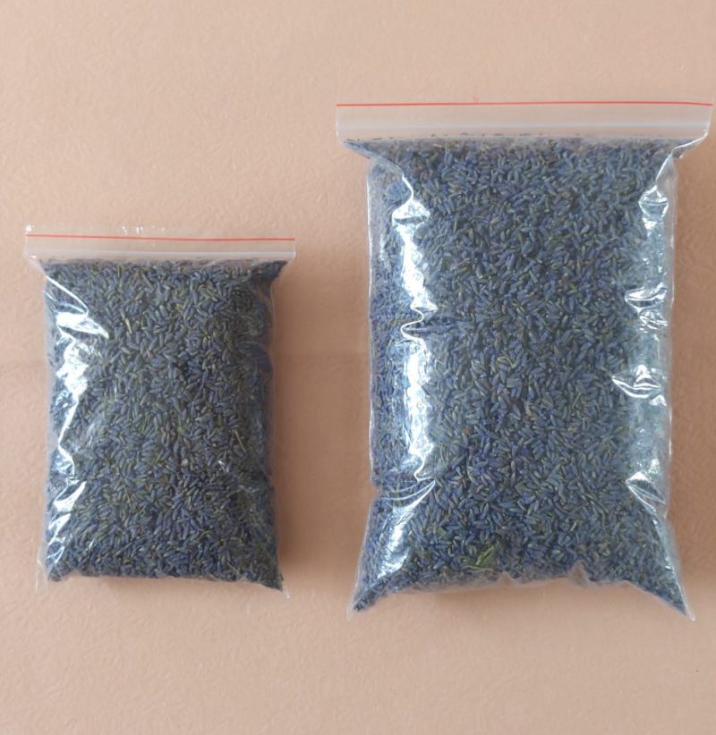 薰衣草散装干花粒薰衣草茶药用薰衣草优质花粒批发