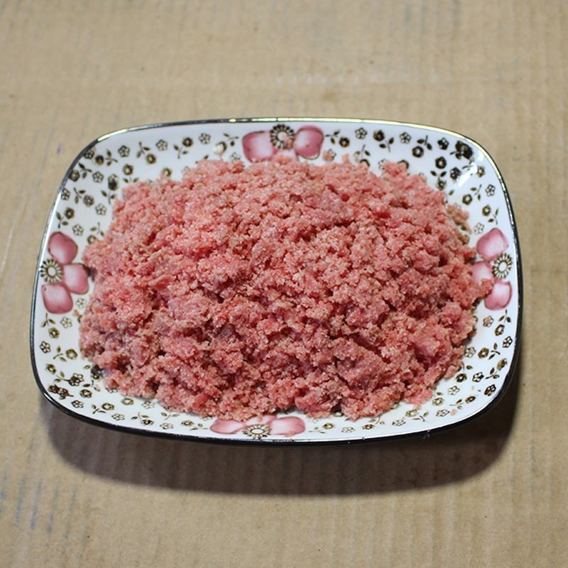 五斤装牛肉末沫泥新鲜碎肉碎牛肉边角料喂狗天然自制狗狗湿粮