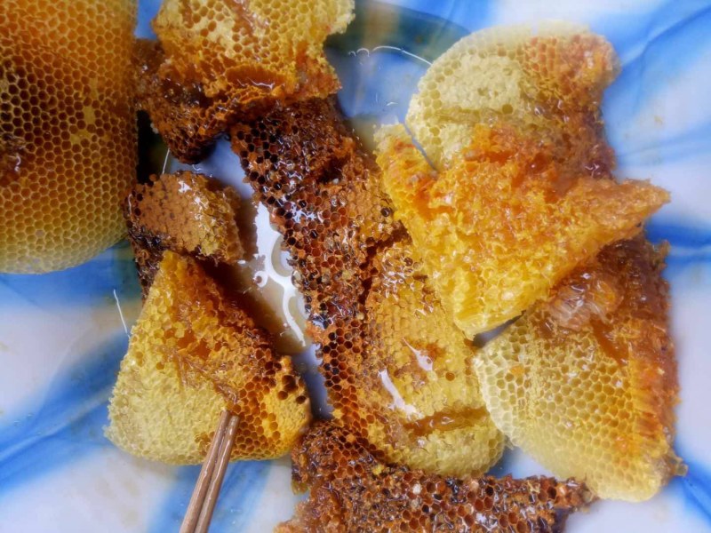 一年割一次的土蜂蜜（包邮）