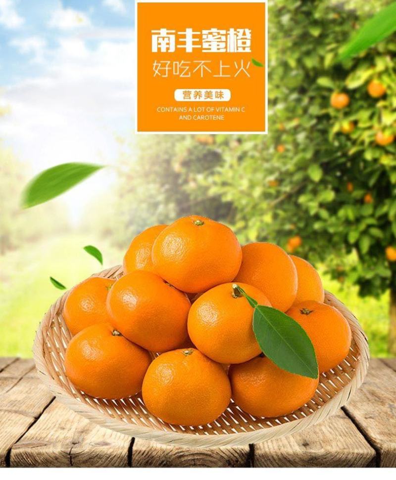 【热销】南丰蜜橘自家果园种植纯甜、皮薄多汁现采现摘