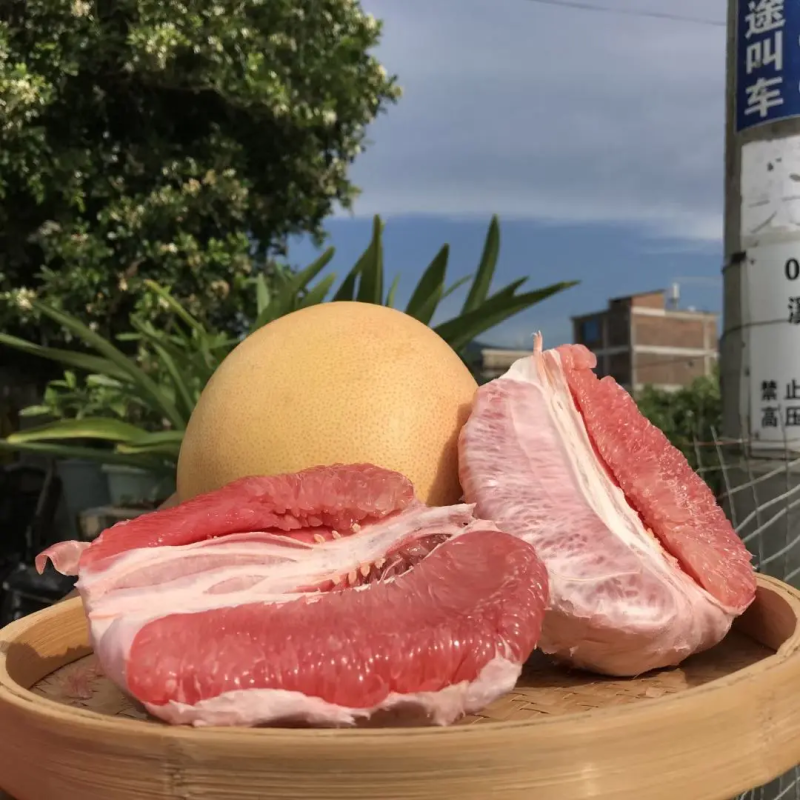 三红蜜柚红心柚白心柚皮薄口感好水分足甜