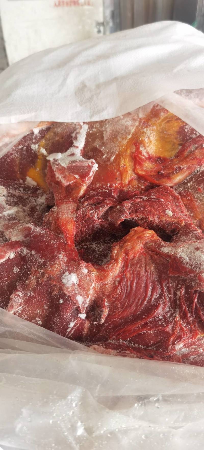 蒙古正关马肉，冻品马肉，超码四分体带腱子