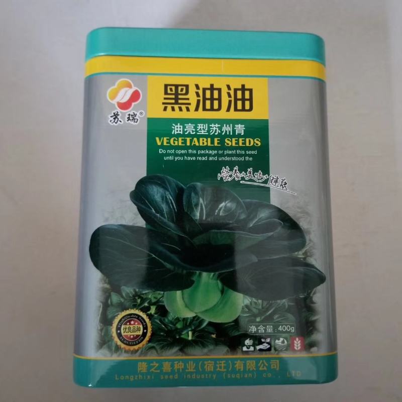 黑叶矮脚油亮苏州青黑大头青菜种籽高产耐寒耐热四季播青菜种