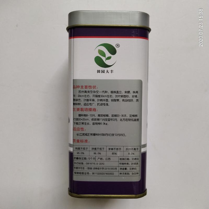 黑叶矮脚油亮苏州青黑大头青菜种籽高产耐寒耐热四季播青菜种