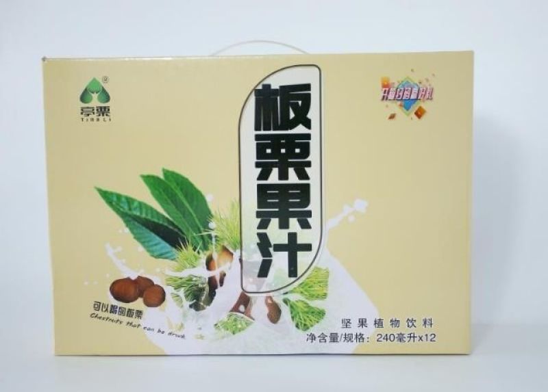 板栗果汁，口感田糯，营养丰富