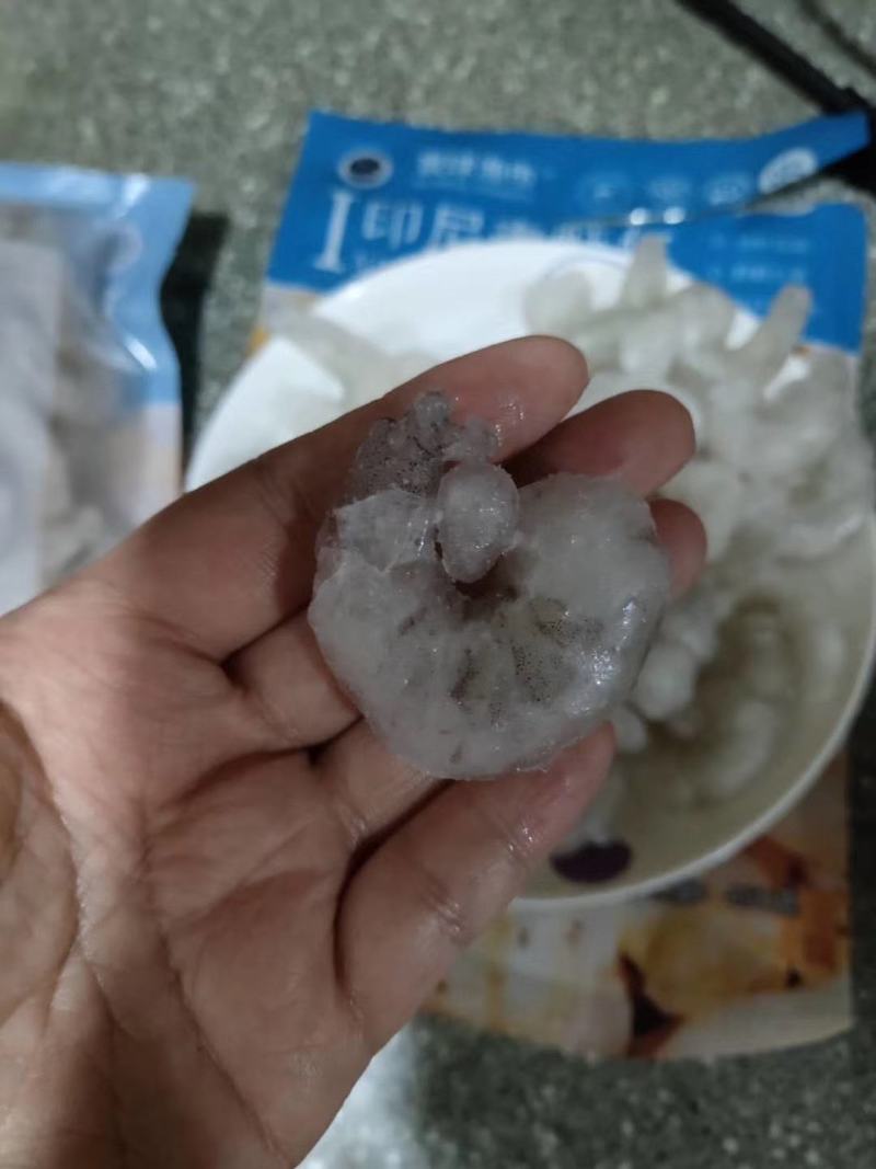 大虾仁，顺丰包邮无冰衣，手工去虾线顺丰包邮虾尾虾米