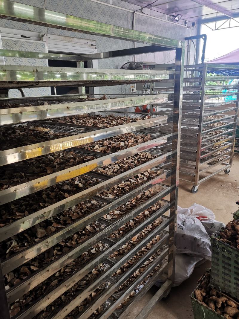 自产加工本地土茯苓干片，粉质，粉白广东