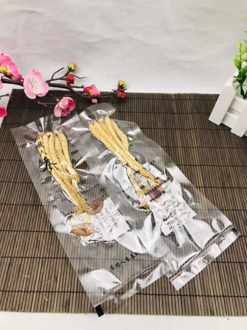 白参生晒参单支5支装单独包装袋装