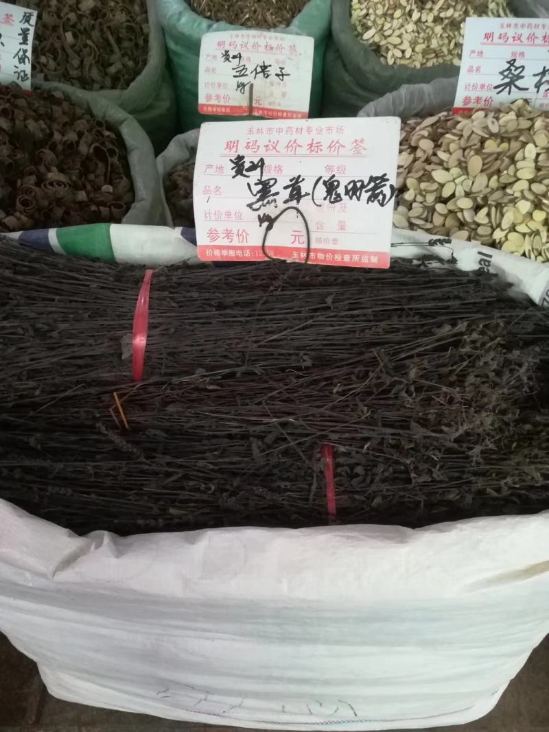鬼羽箭中药材鬼羽箭黑草克草黑骨草羽箭