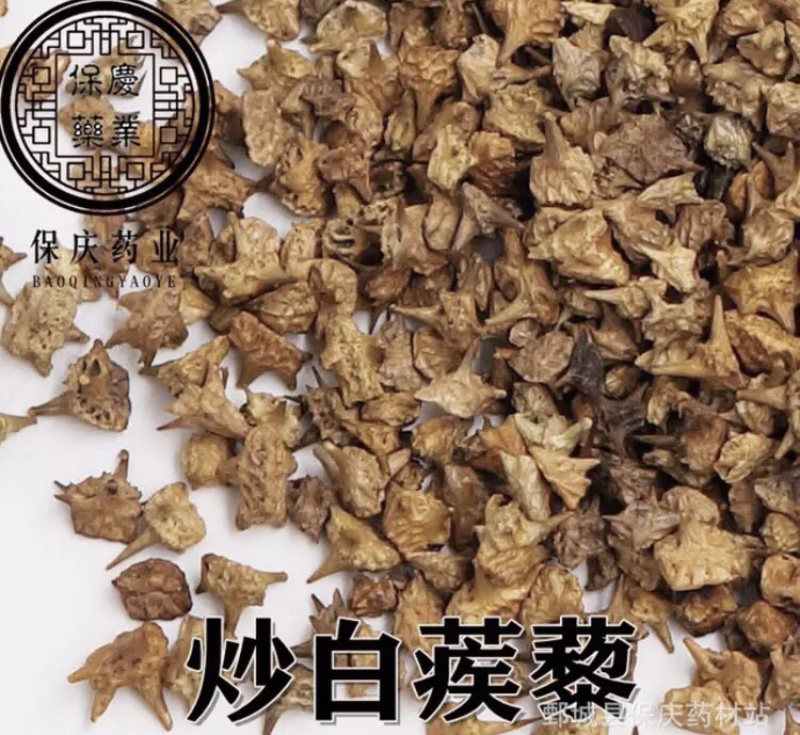 白疾黎蒺藜白蒺藜三角刺野菱角蒺藜刺刺蒺藜炒蒺藜炒疾黎