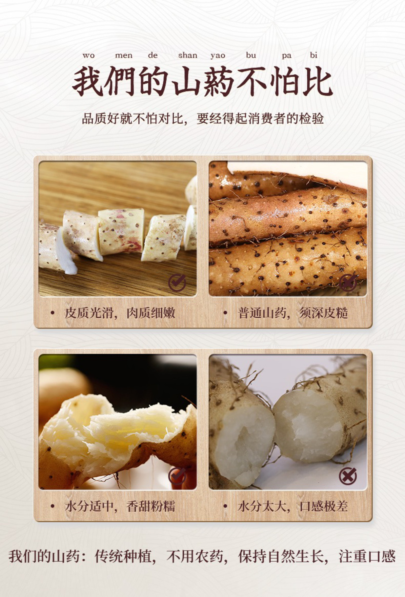安平兴开小白嘴白山药淮山药现大量货供应网袋箱货