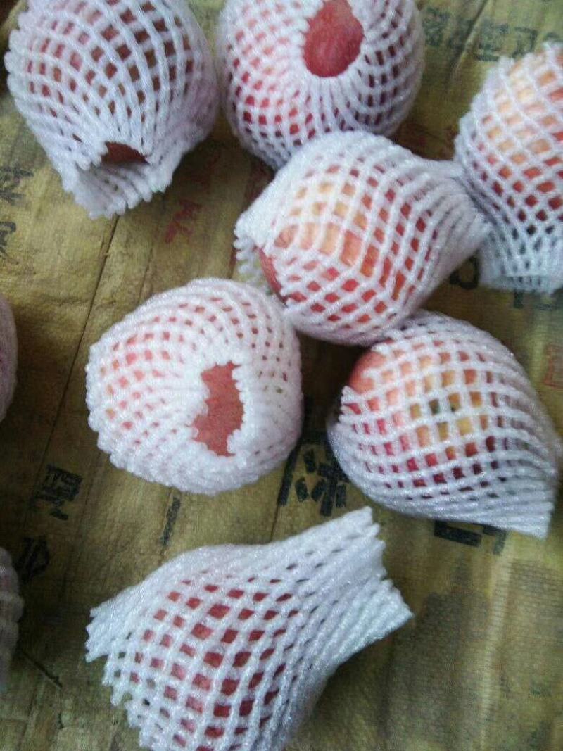 陕西特产富士王苹果,口感甜脆,可带皮吃,健康美容,泡沫拖