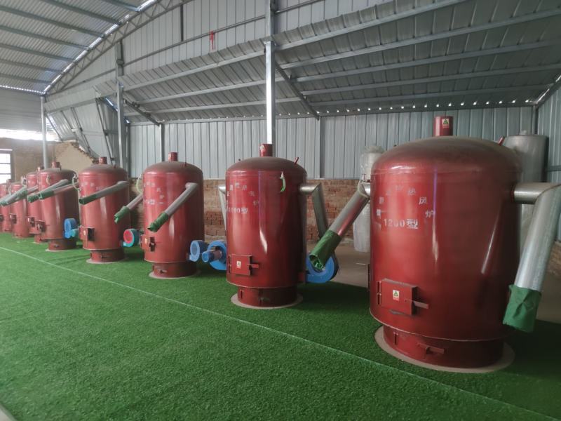 立式燃煤热风炉养殖育雏专用取暖炉国中机械厂家直销