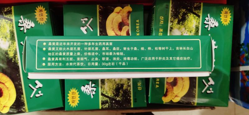 正宗北朝进口野生桑黄一盒500克一公斤起包邮