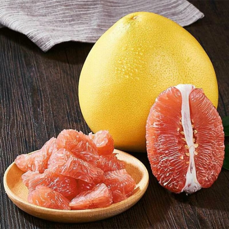 【精品蜜柚】精品红心蜜柚白心蜜柚一手货源果面干净