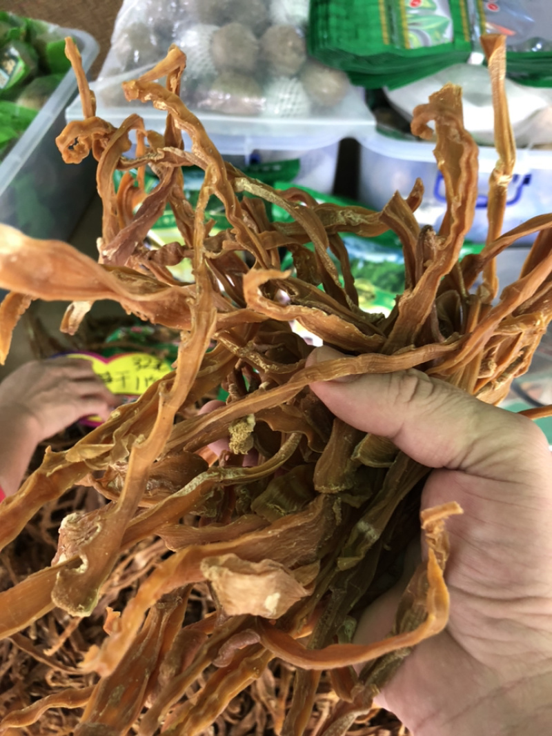 竹笋干9月新货本地货一手货源条条黄净足干没有硫磺省內包邮