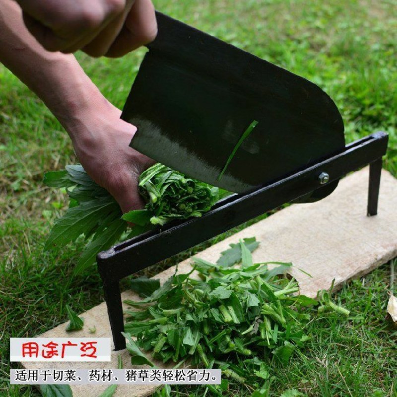 立锦铡刀锰钢老式铡草刀铡秸秆草秧铡牛羊草闸刀钢铡铡刀匝刀