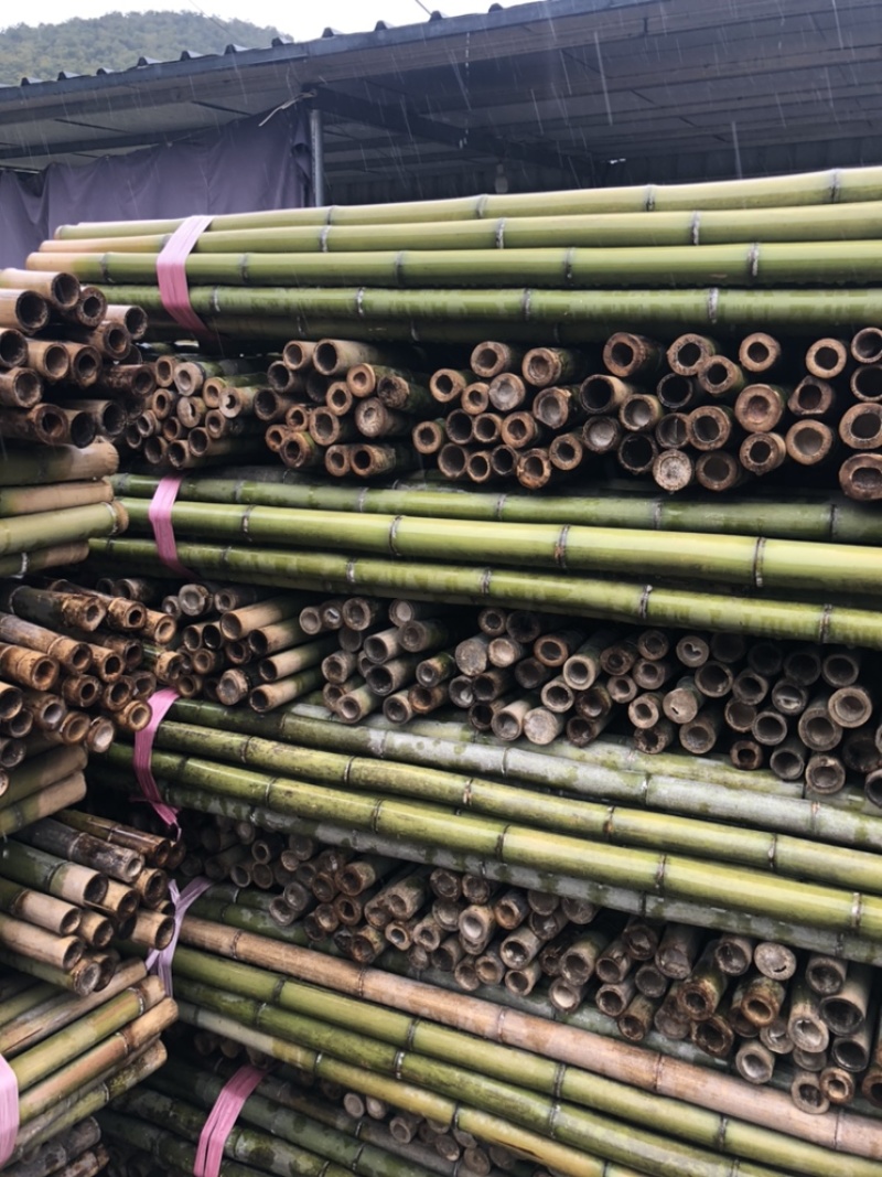 产地厂家直销各种规格山药种植杆果蔬支撑杆长竹竿
