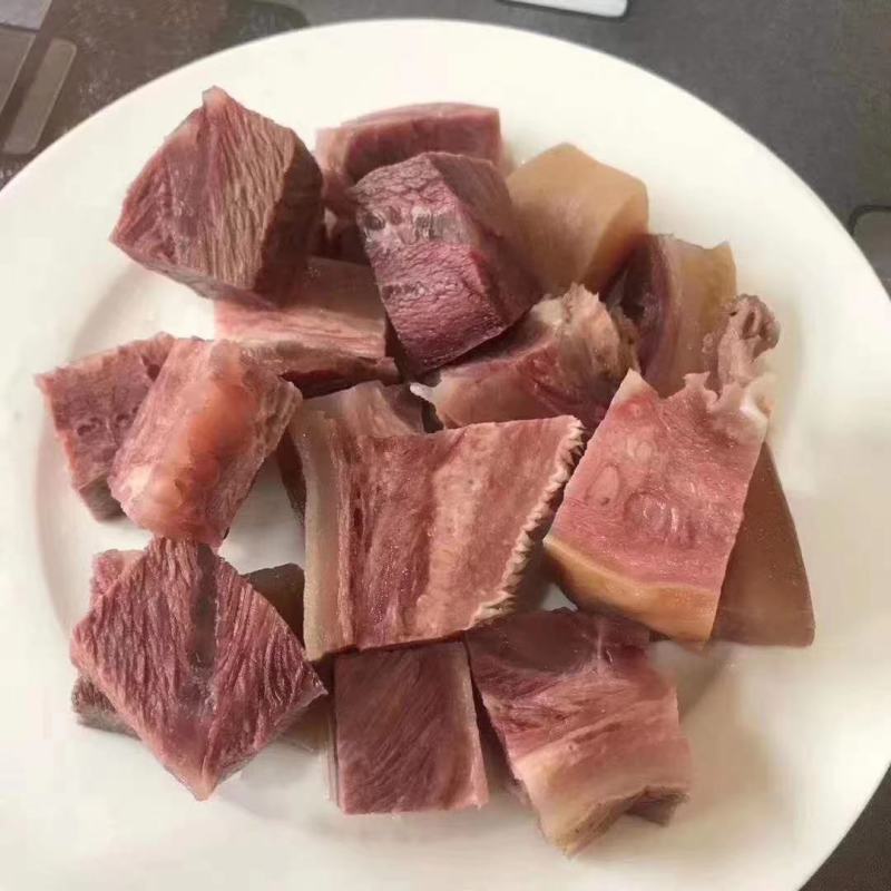 熟鲁西黄公牛头肉可定制切块片丝